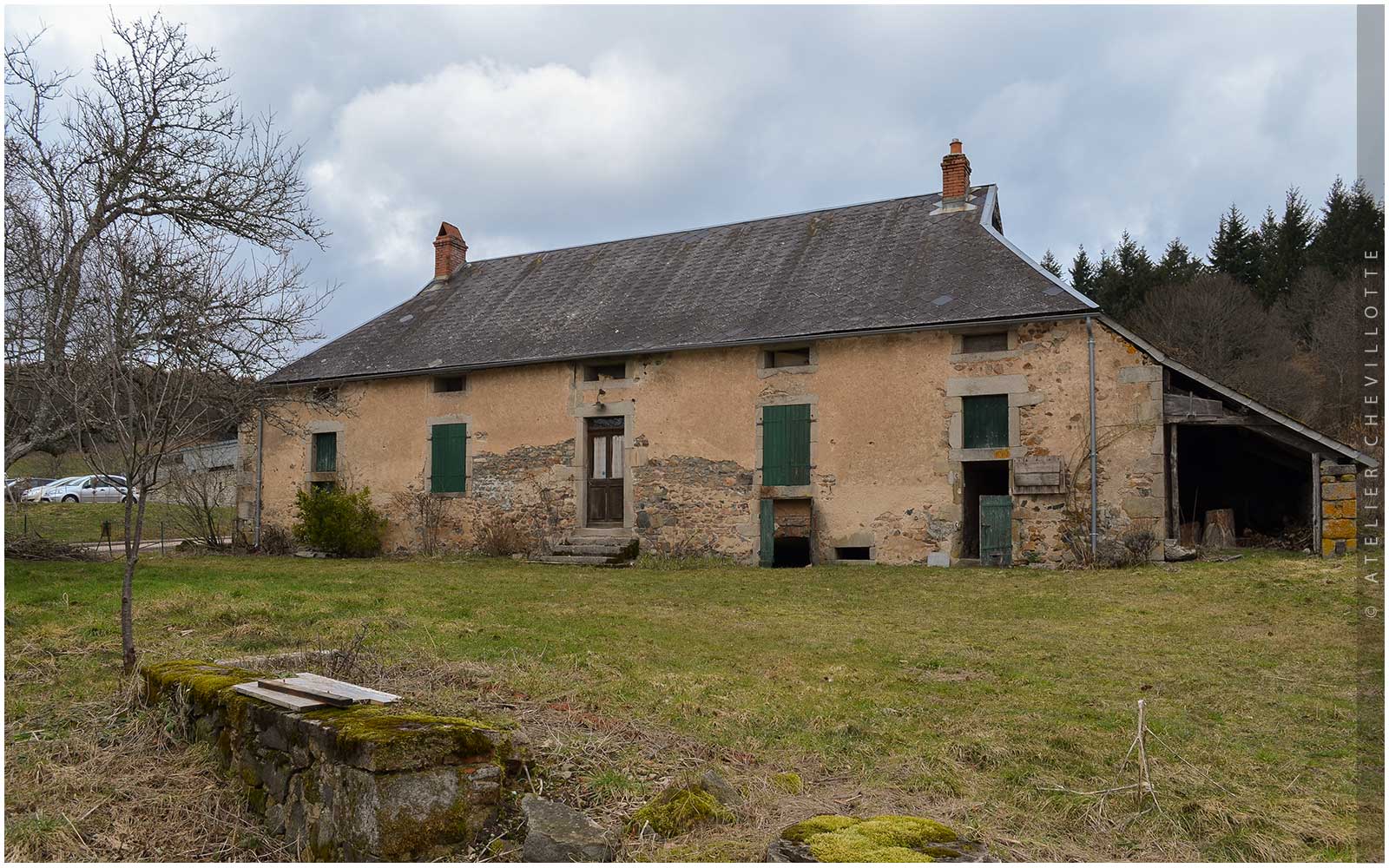 Maison ancienne en Saône-et-Loire